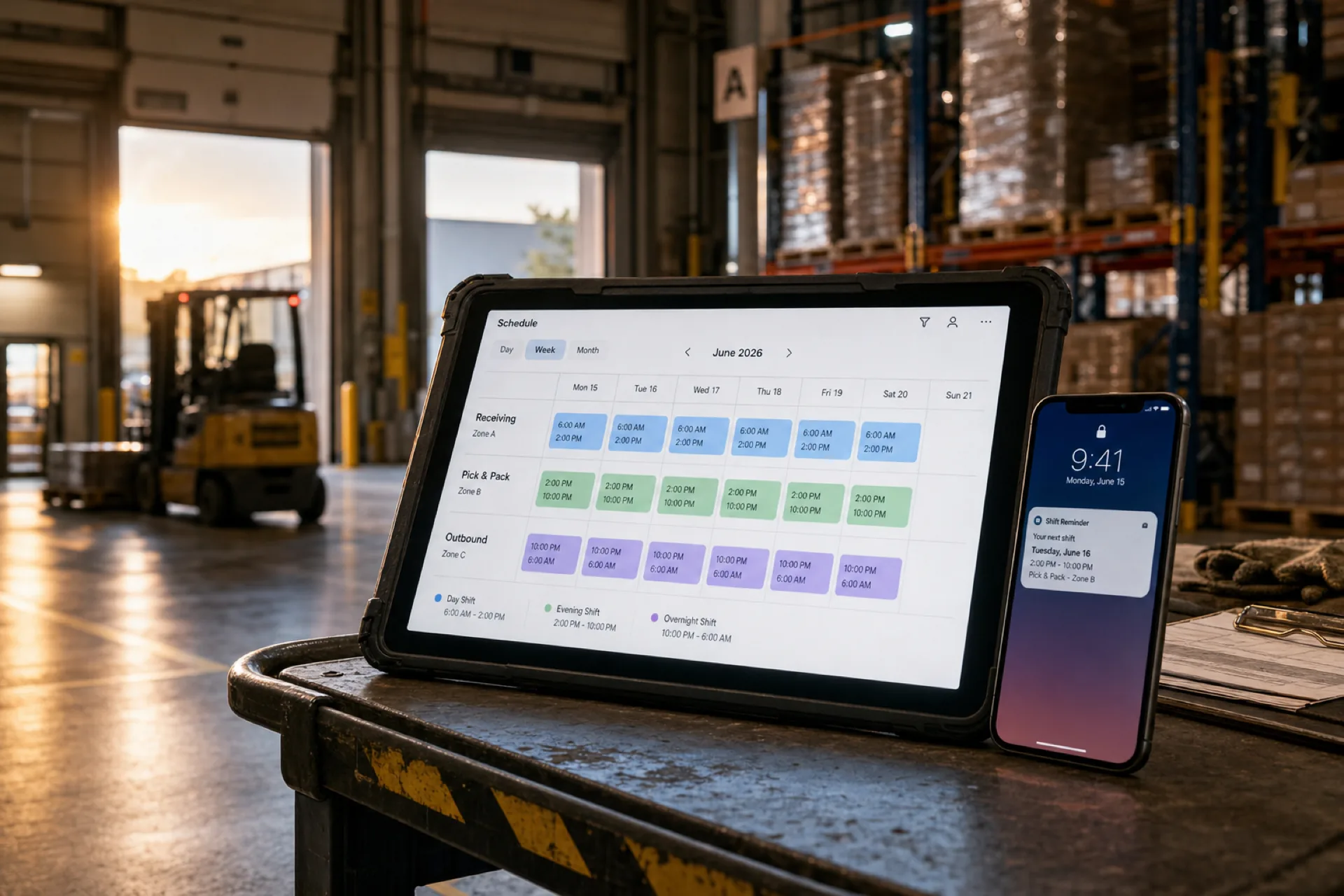 Cover image for Best employee scheduling software for warehouses (2026 guide)