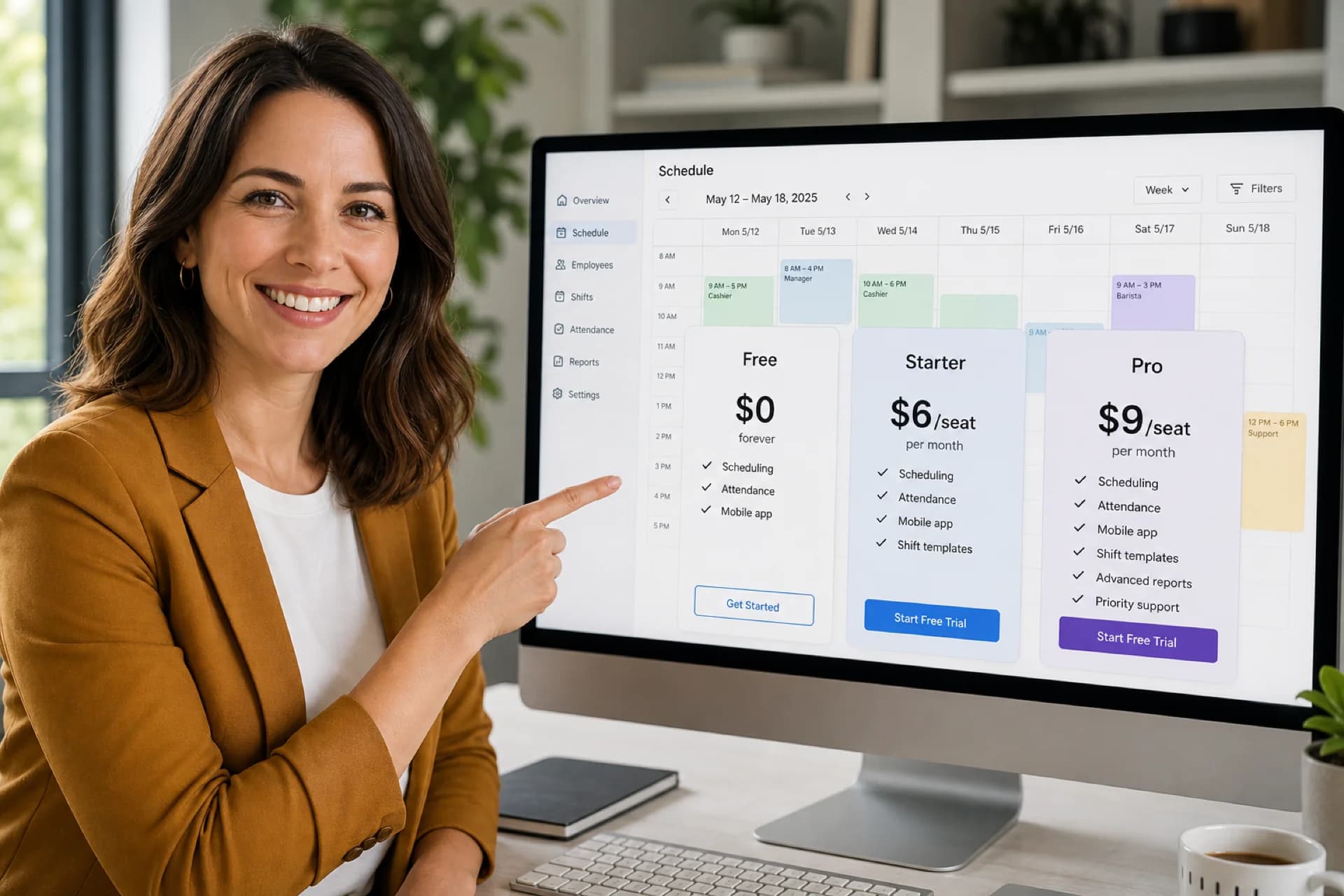 Cover image for Employee scheduling software pricing guide: features, plans & hidden costs (2026)