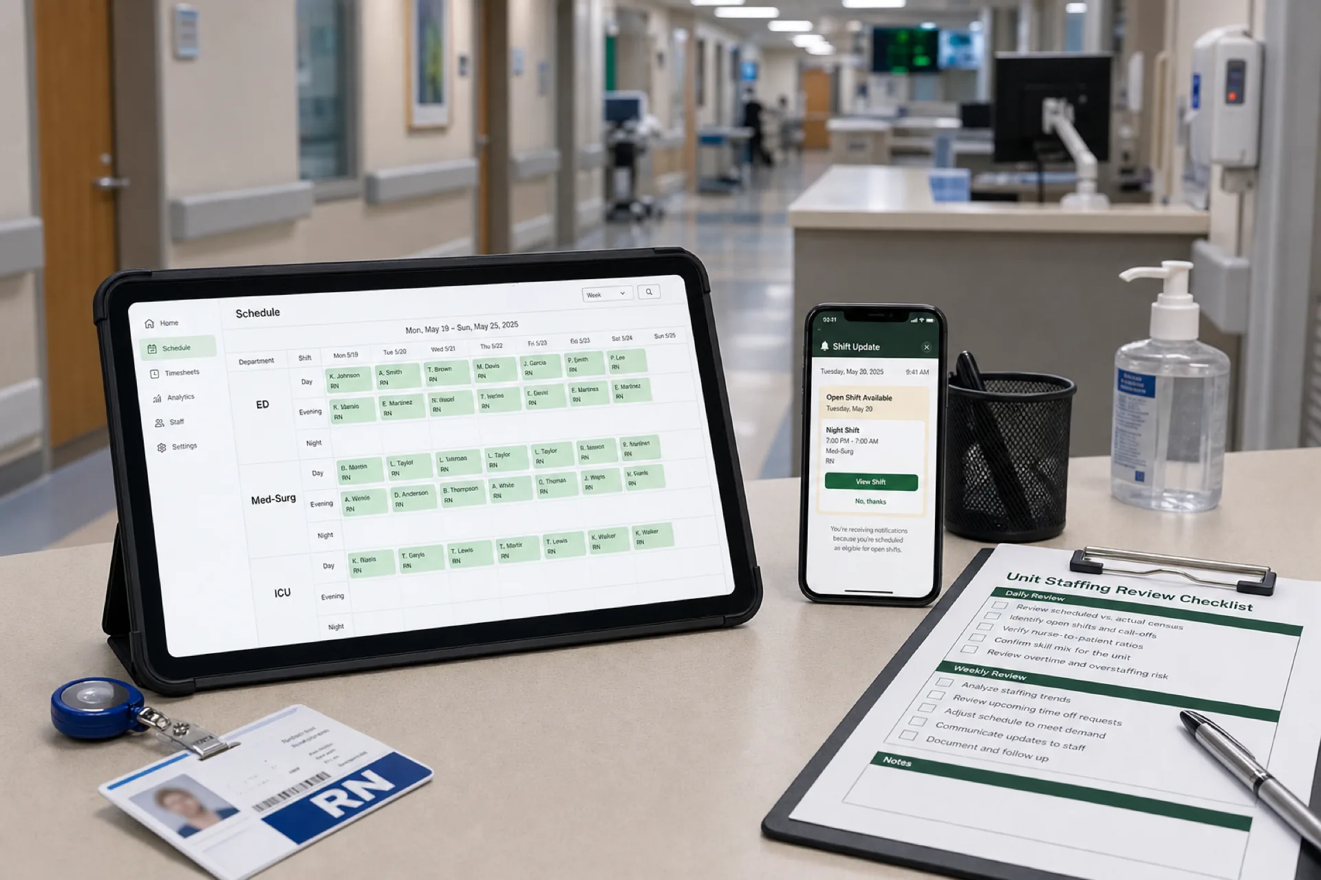Cover image for Hospital Staff Scheduling: Best Practices to Improve Coverage and Reduce Labor Costs (2026)